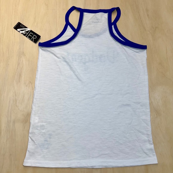 Womens G-III 4Her by Carl Banks MLB Los Angeles Dodgers Tank Top White XS New - Picture 3 of 10